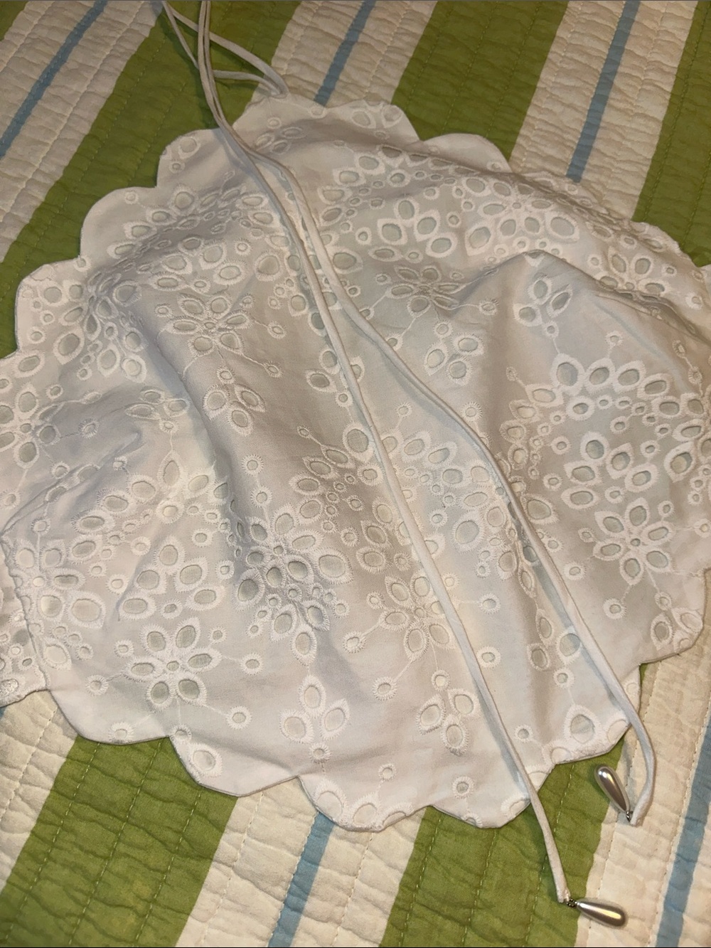 Meshki Kensley Broderie Halter Top - Picture 4 of 4